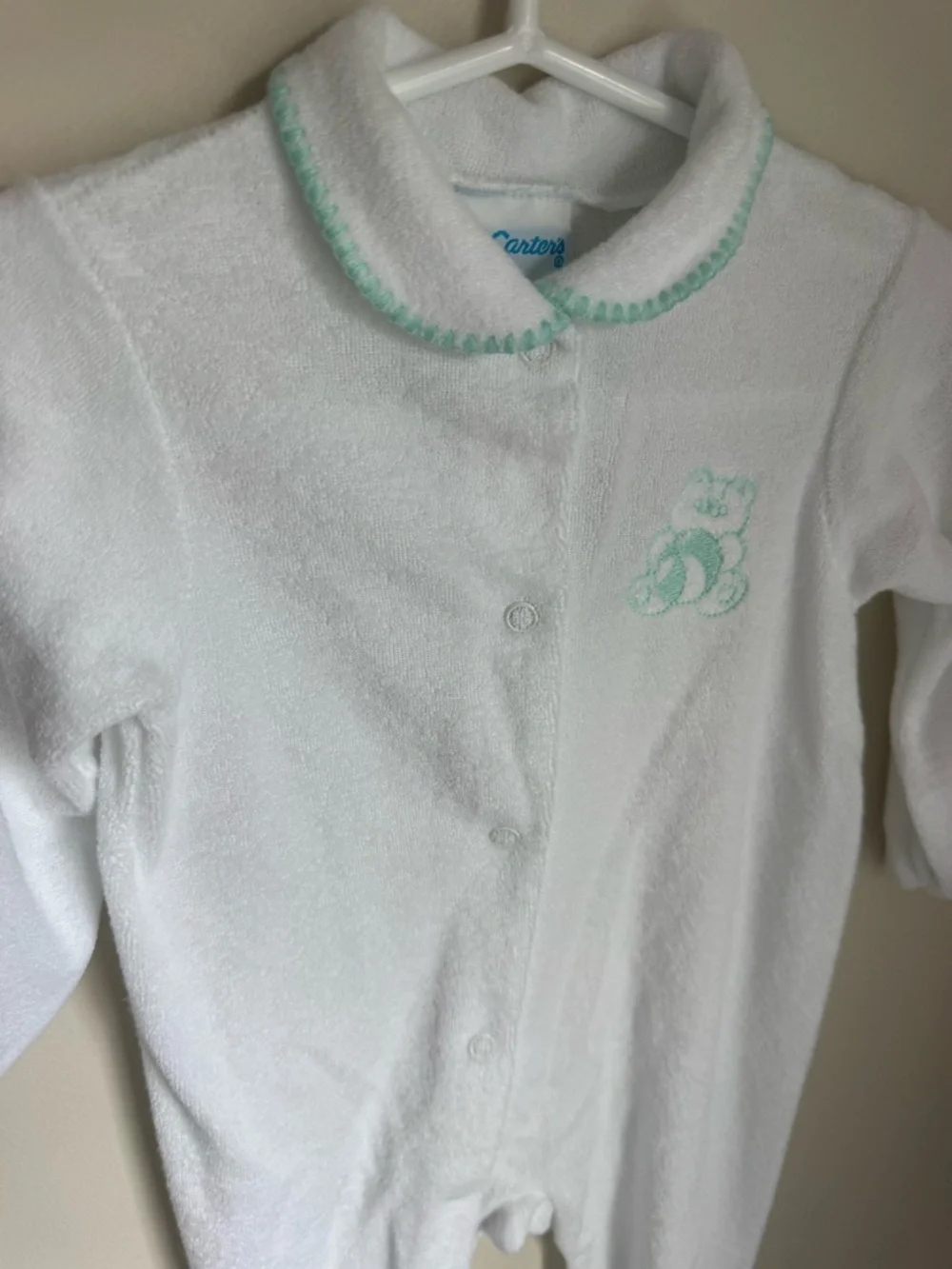 Vintage Carters Unisex Footie Size 18 Months